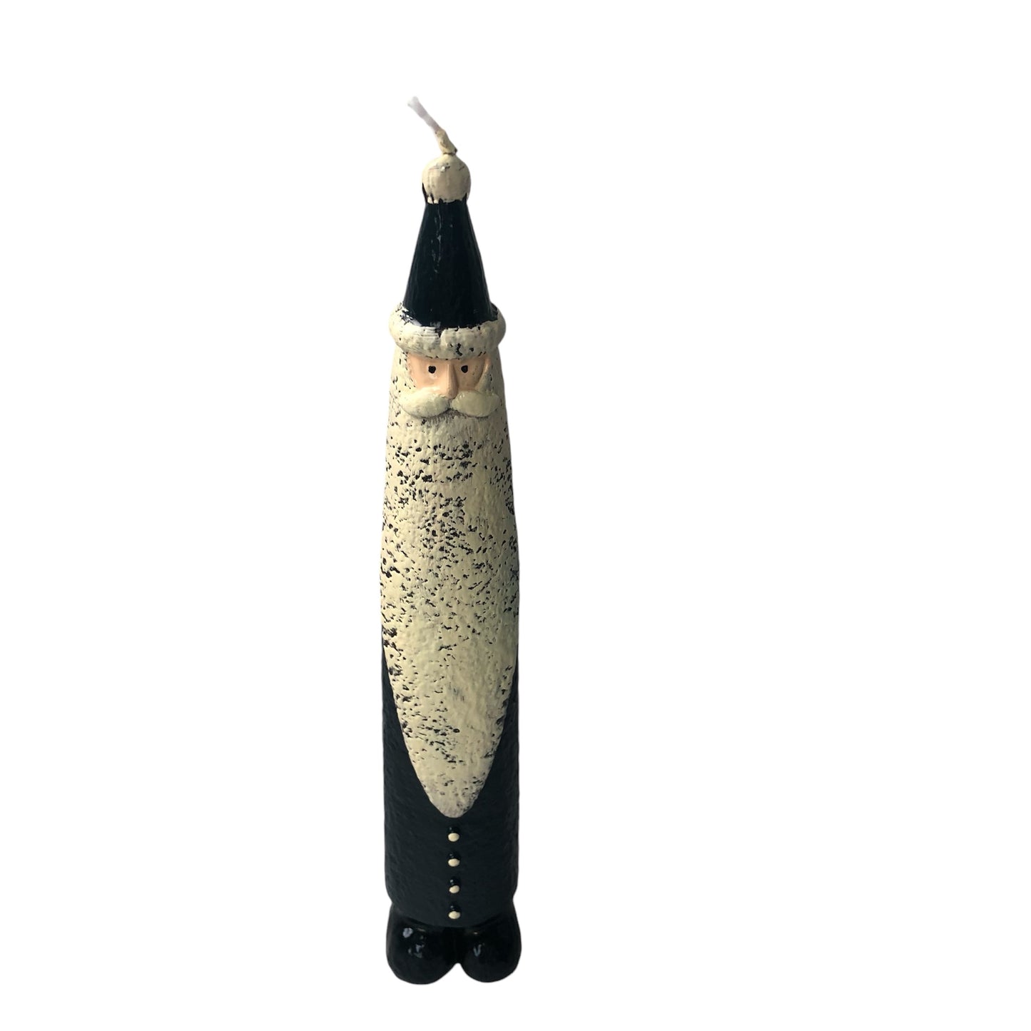 Pencil Santa Candle - Blue