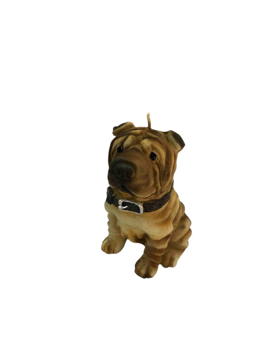 Shar Pei Candle